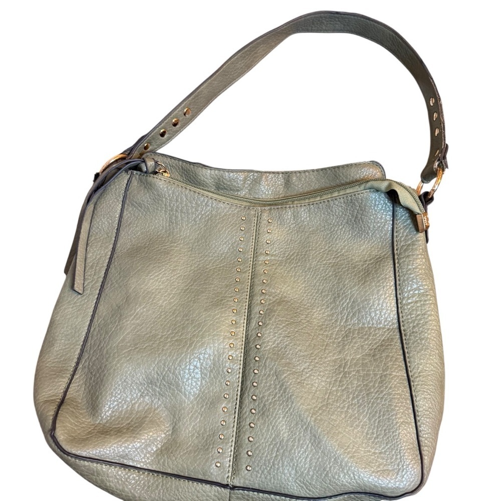 Montana West | Studded Green Leather Purse